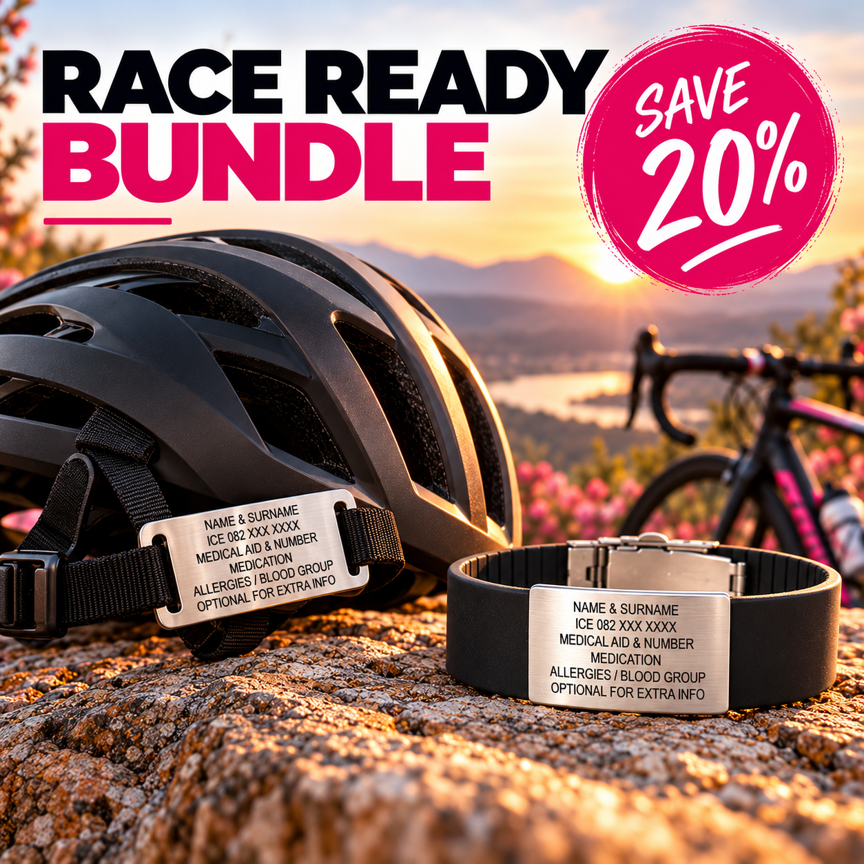 ICE ID - RACE READY BUNDLE-SAVE 20%